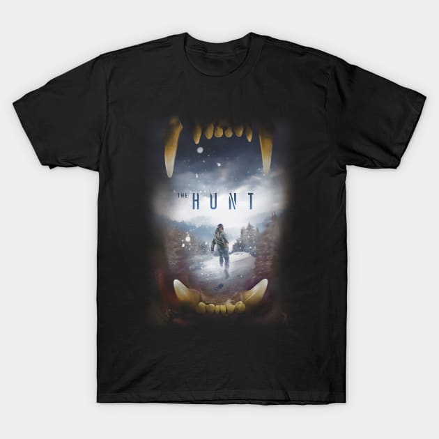 The Hunt predator or prey T-Shirt by Virtue in the Wasteland Podcast